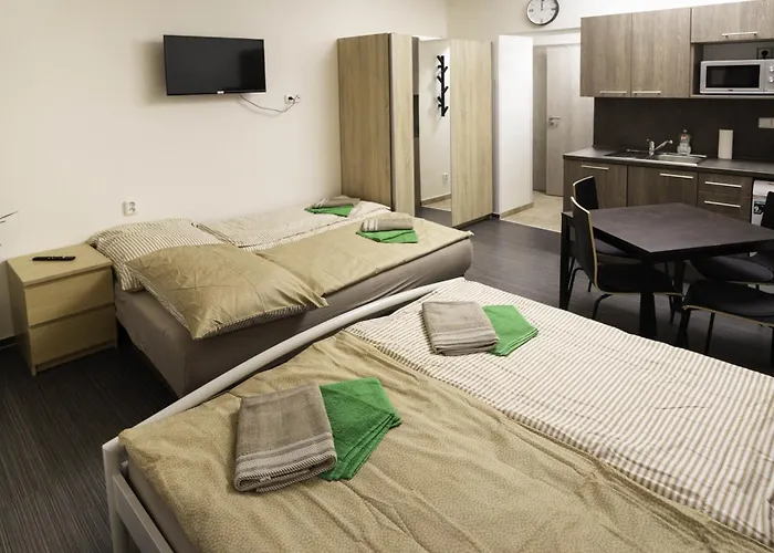 Flying Bed Apartment Close To Prague Castle And Airport